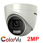 DOMO 2 MP ColorVu 2.8MM DS-2CE70DFOT-PF